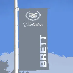 Custom Full Color Digitally Printed Dealership Flags (3.5' x 7')
