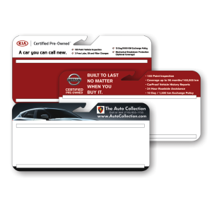 Customized Coroplast Windshield Pricer Kit