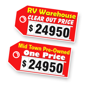Custom Imprinted Red Tag Pricer Kits