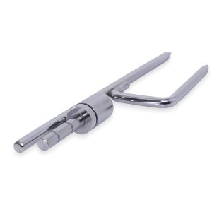 Dual Into Ground Mounting Bracket – Heavy-Duty Dual Spike Base