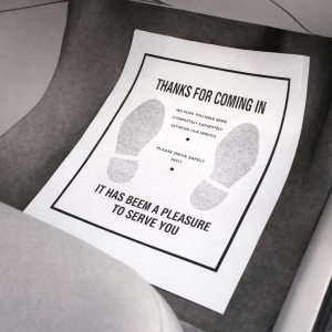 Poly Backed Heavy Paper Mats