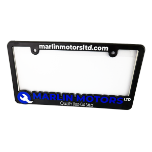 Custom Premium Raised License Plate Frames