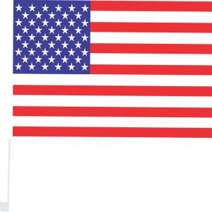 USA Clip-On Window Flag