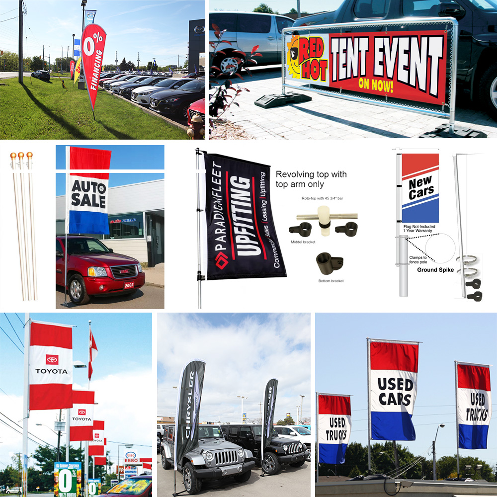 Car Dealership Promotional Products Canada - Flags & More